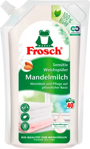 Mandelmilch Sensitiv Weichspüler von FROSCH