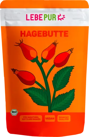 Bio Hagebutten Pulver von LEBEPUR