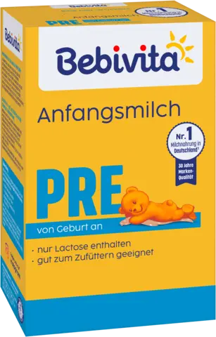 Pre Anfangsmilch von Geburt an von BEBIVITA