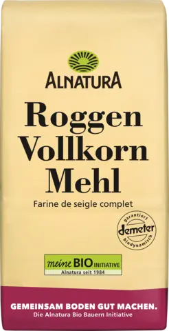 Demeter Roggenvollkornmehl von ALNATURA