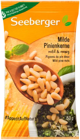 Milde Pinienkerne von SEEBERGER