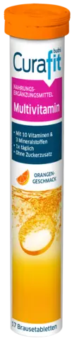 Multivitamin Brausetabletten von CURAFIT