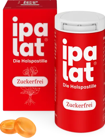 Halspastillen zuckerfrei von IPALAT