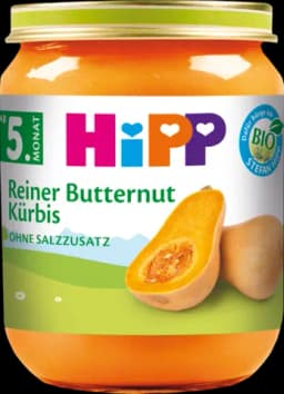Reiner Bio-Butternut Kürbis ab 5. Monat von HIPP
