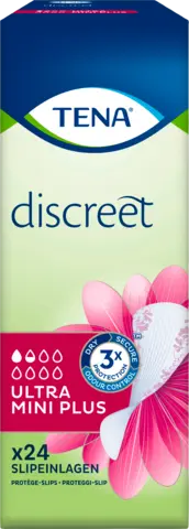 Discreet Ultra Mini Plus Slipeinlagen von TENA