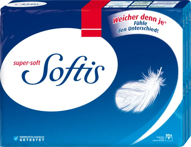 Taschentücher 4-lagig von Softis