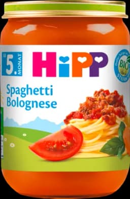 Bio Spaghetti Bolognese ab 5. Monat von HIPP