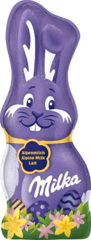 Schmunzelhase Alpenmilch von MILKA
