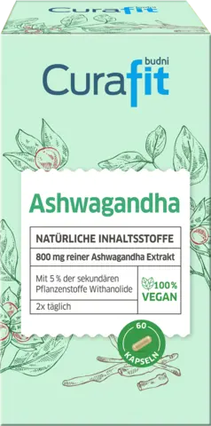 Ashwagandha Kapseln von CURAFIT