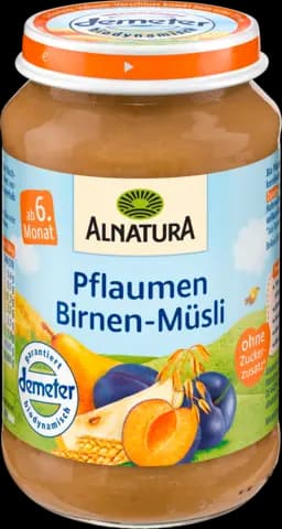 Demeter Pflaumen-Birnen-Müsli ab 6. Monat von ALNATURA