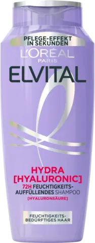 Elvital Hydra Hyaluronic 72H Feuchtigkeits-Auffüllendes Shampoo von ELVITAL