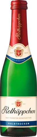 Sekt halbtrocken von ROTKÄPPCHEN