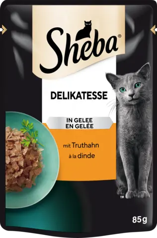 Delikatesse in Gelee mit Truthahn von SHEBA