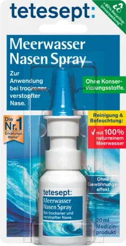 Meerwasser Nasen Spray von TETESEPT