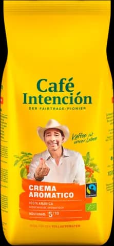 Bio Crema Aromatico ganze Bohnen von CAFE INTENCION