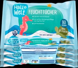 Feuchttücher Comfort 4x80 von HALLO WELT
