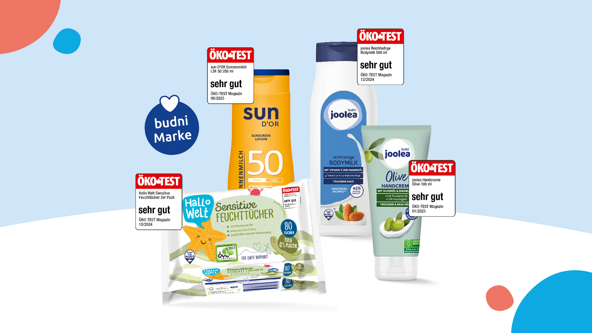 unsere budni-marken überzeugen!