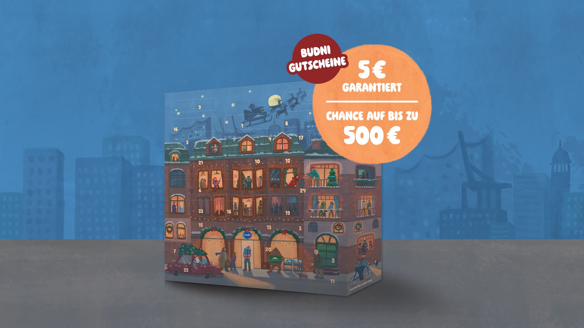 Der budni-Adventskalender ist da!
