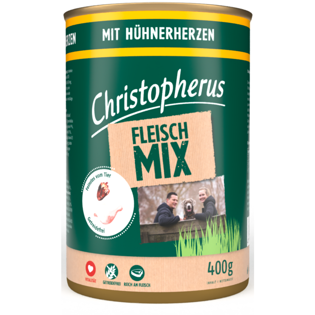 Fleischmix - mit Hühnerherzen