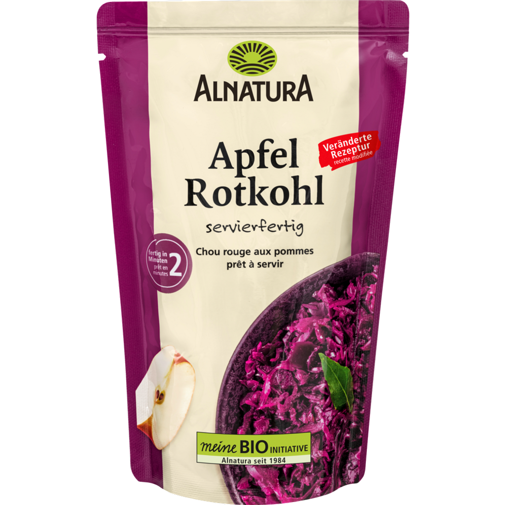 Apfelrotkohl