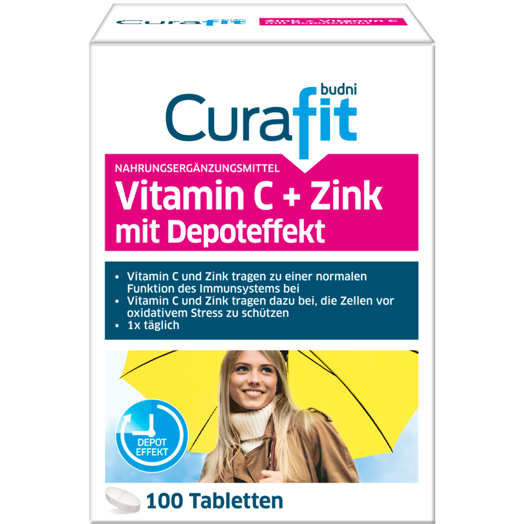 Vitamin C+Zink mit Depoteffekt Tabletten