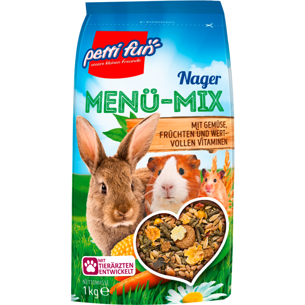 Menü Mix für alle Nager